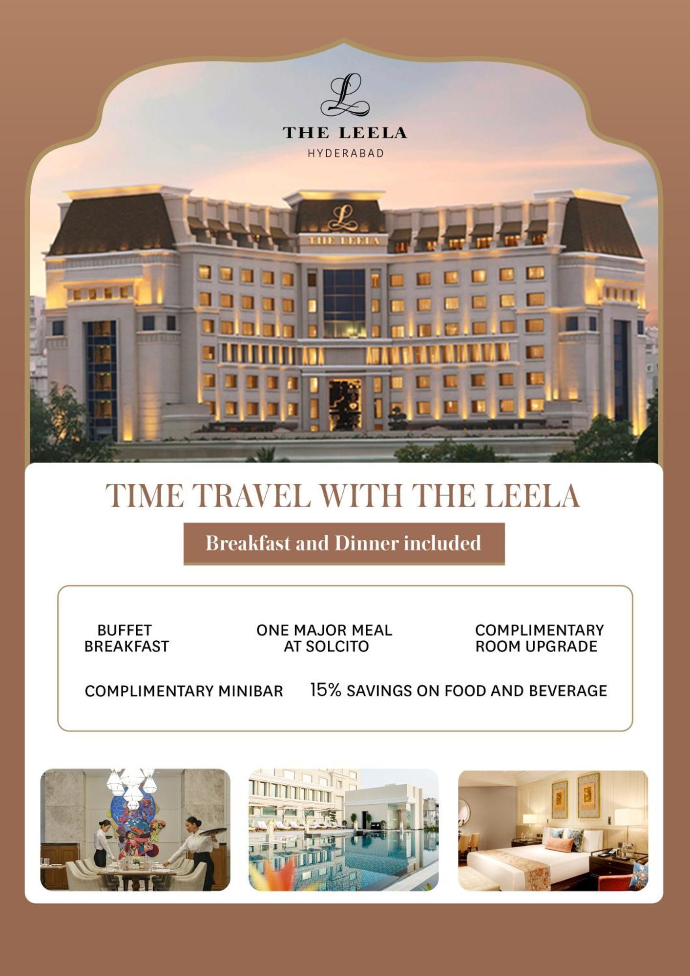 The Leela Hyderabad Banjara Hills 호텔 외부 사진